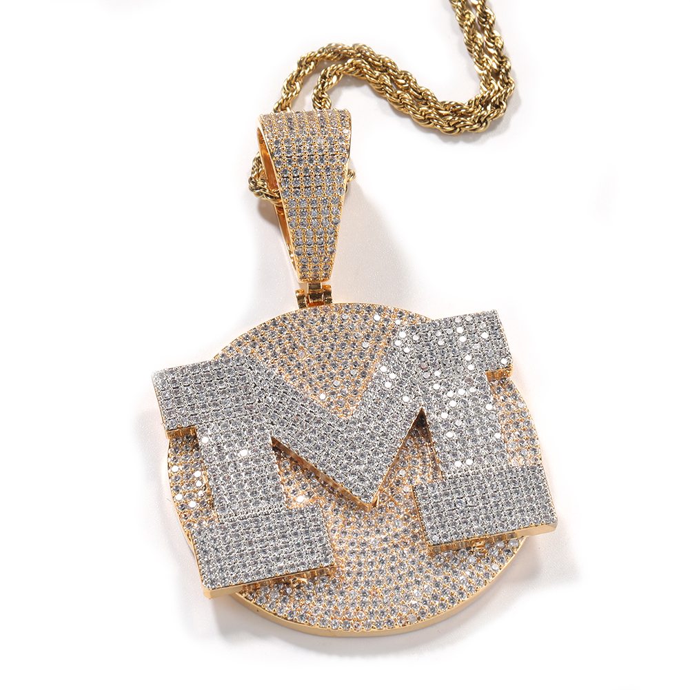 TBTK Custom Initial Letter Rou - огляд і ціна Men'S Fashion Necklaces